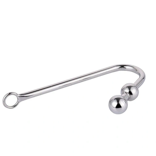 Hook Two Pleasurable Steel Balls Anal Stainless 4417 0319
